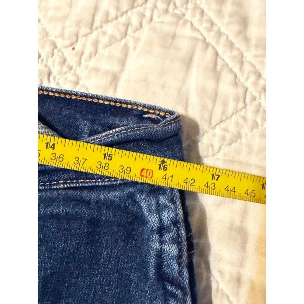 Wrangler Cowboy Cut Jeans Boys 16 Husky Blue Denim Straight Leg Pants
